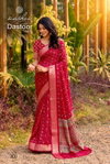 Dastoor Vol 3 By Kashvi Viscose Bright Moss Foil Ladies Saree Wholesale Online